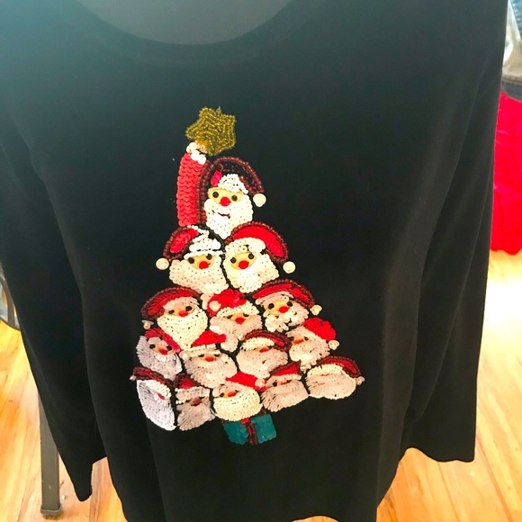Michael Simon Sweaters - Michael Simon Holiday soft velvet like